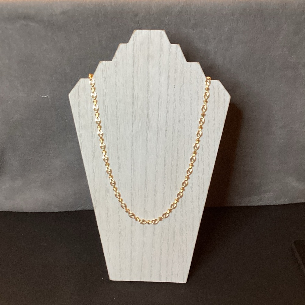 Vintage Costume 12” Necklace, Gold Chain